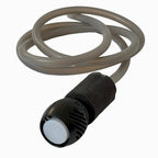 Coiled scavenger hose